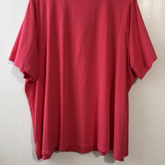 Catherines T Shirt Womens Sz 2X 22/24W Suprema Collection Short Sleeve Hot Pink - Picture 13 of 15